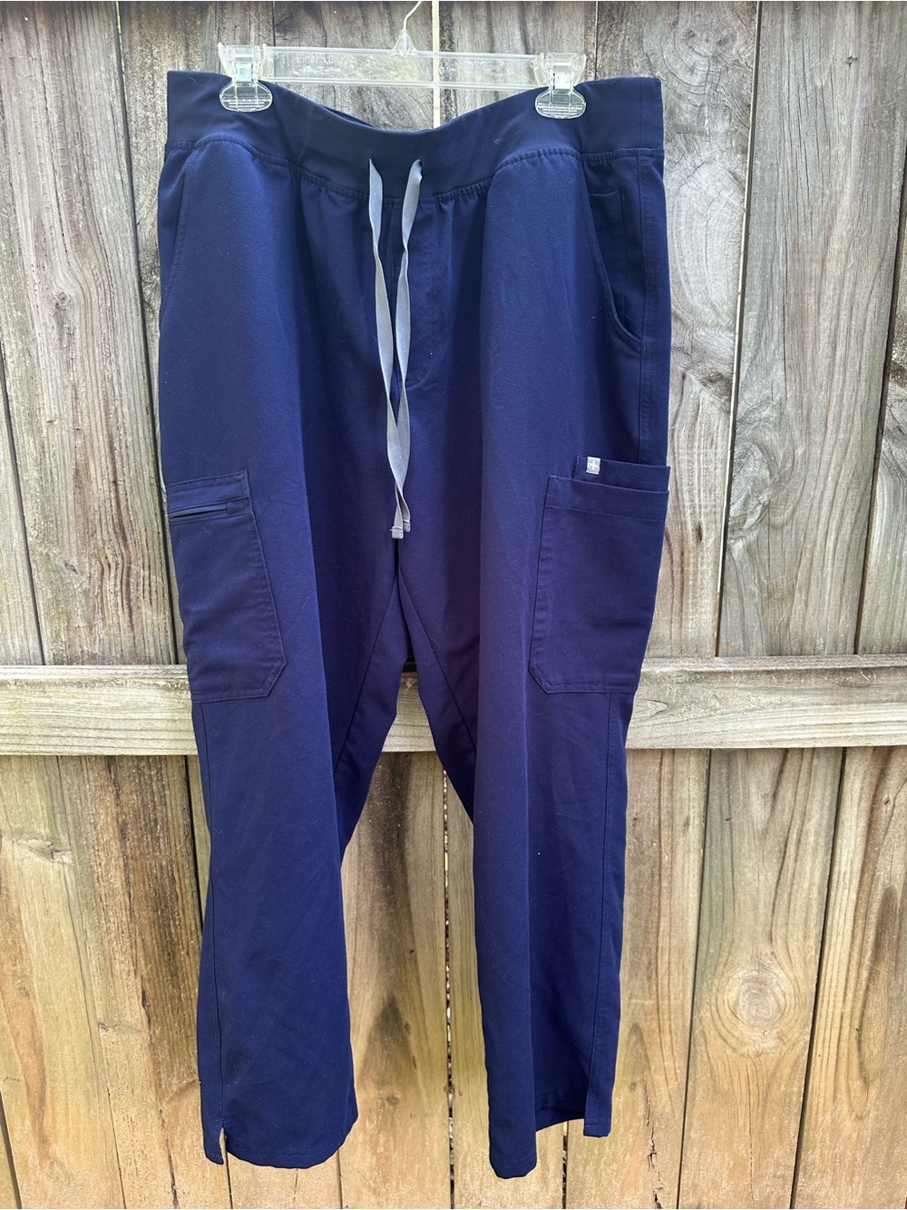 Figs blue scrub pants YOLA model